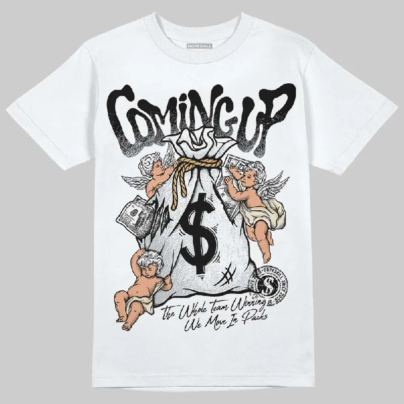 Classic T-Shirt-Reverse Metallic 5s DopeSkill T-Shirt Money Bag Coming Up Graphic