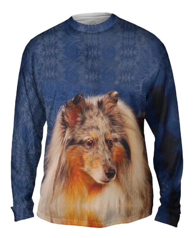 Cozy Long Sleeve-Bewildered Collie