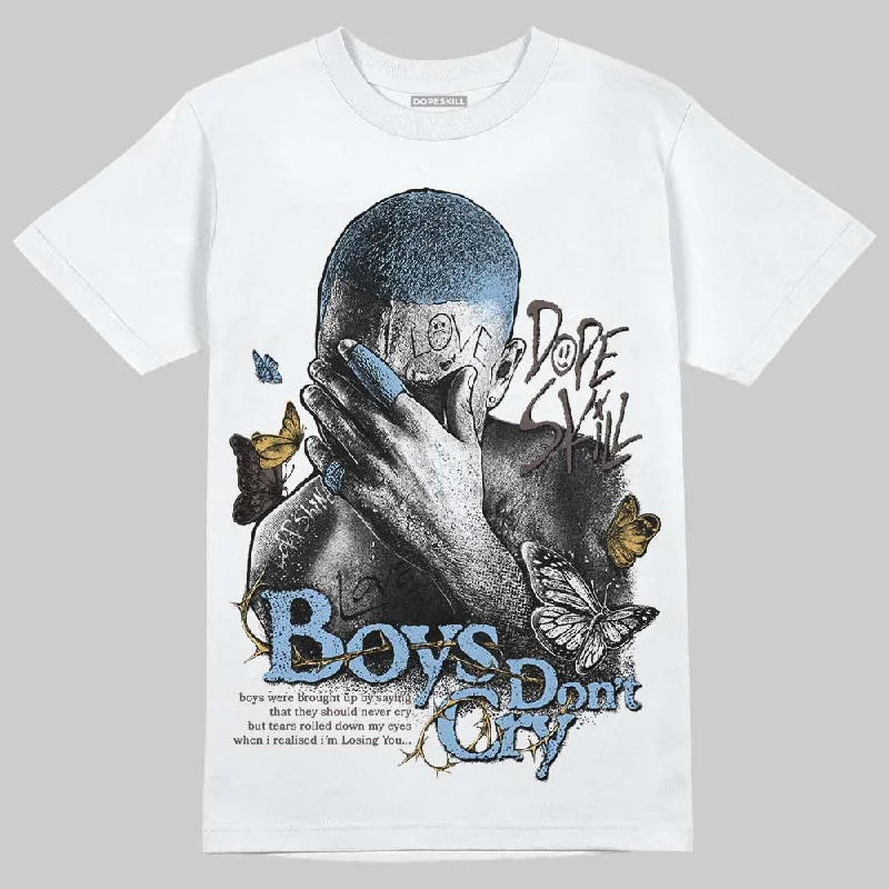 Summer T-Shirt-Handball Spezial Light Blue DopeSkill T-Shirt Boys Don't Cry Graphic