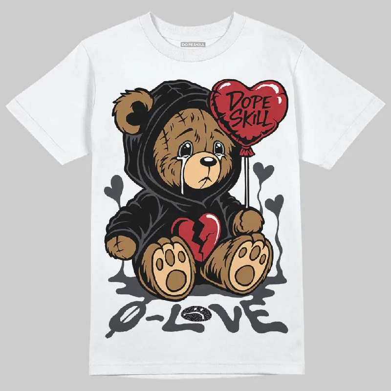 Neon T-Shirt-Black Cat 3s DopeSkill T-Shirt Broken Bear Graphic