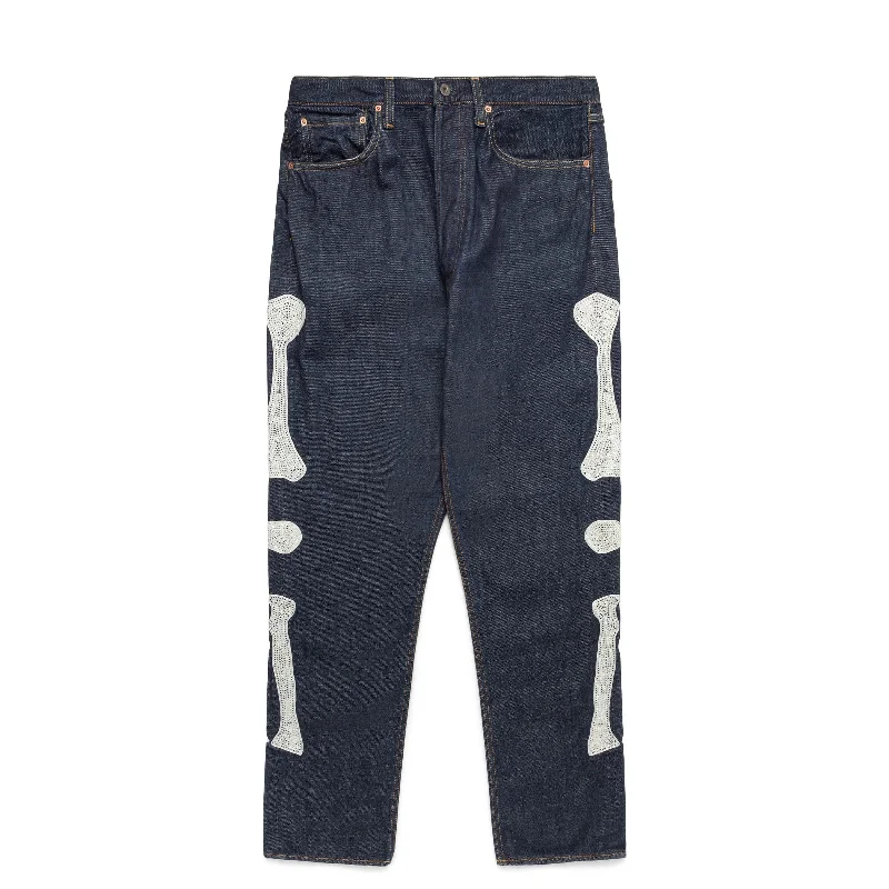 Cargo Pants-12.5OZ DENIM MEXICIAN TUXEDO 5P OKAGILLY