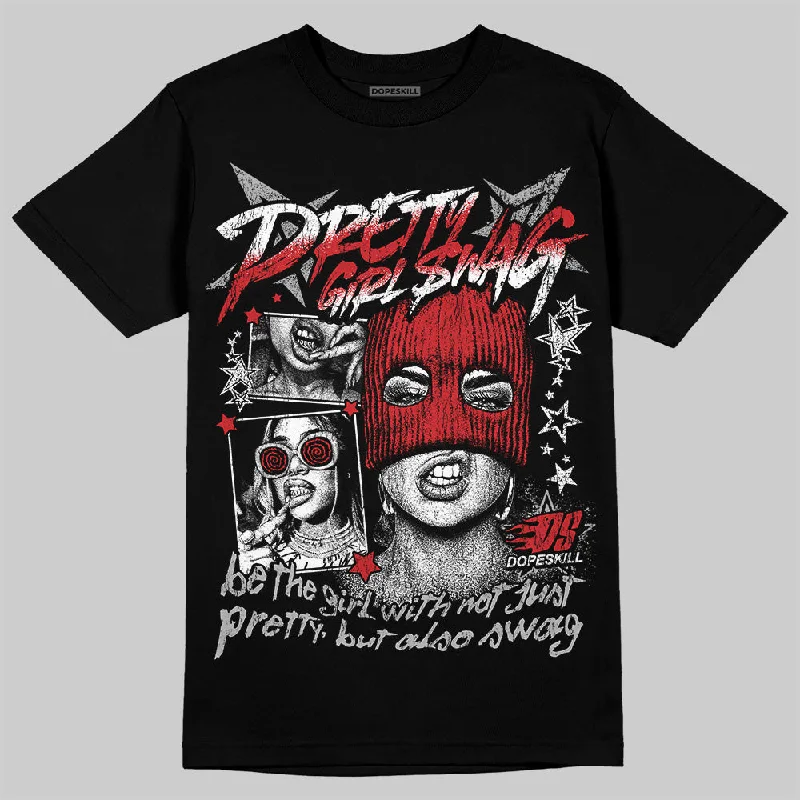 Comfortable T-Shirt-Black Cement 3s DopeSkill T-Shirt Pretty Girl Swag Graphic