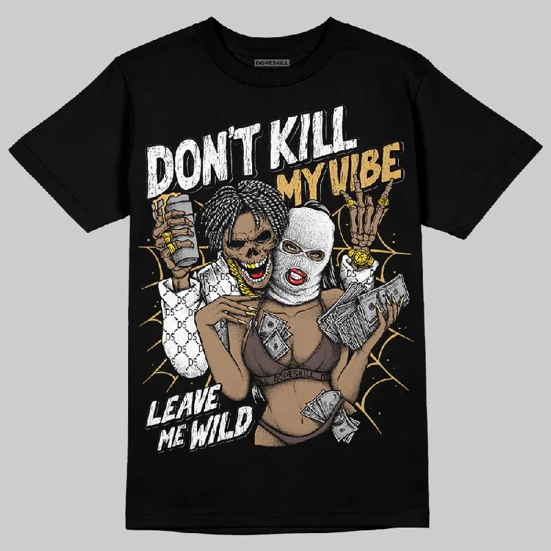 Classic Crew Neck T-Shirt-Samba OG Core Black Gum DopeSkill T-Shirt Don't Kill My Vibe Graphic