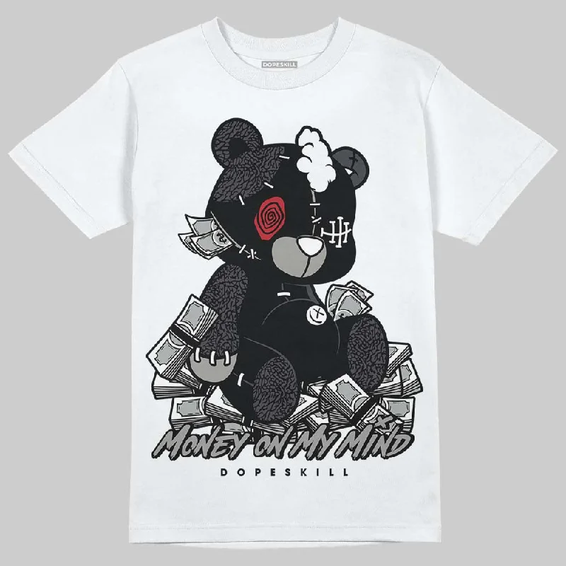 Comfortable T-Shirt-Black Cat 3s DopeSkill T-Shirt MOMM Bear Graphic