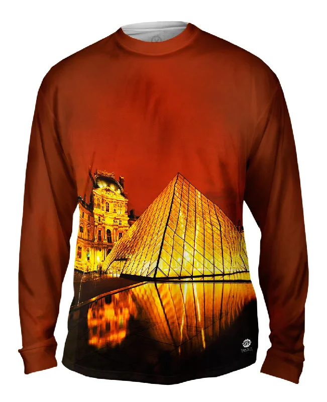 Relaxed Fit Long Sleeve-Louvre Golden Glow Paris