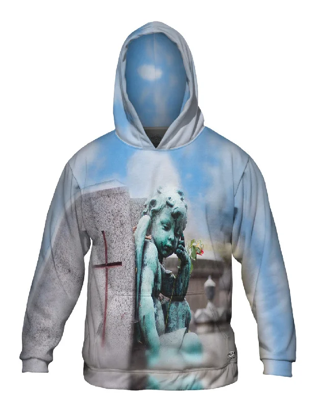 Slim Fit Hoodie-Pere Lachaise Cemetery Unmarked Grave