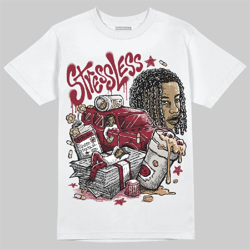 Skate T-Shirt-Samba OG Collegiate Burgundy DopeSkill T-Shirt Stressless Graphic