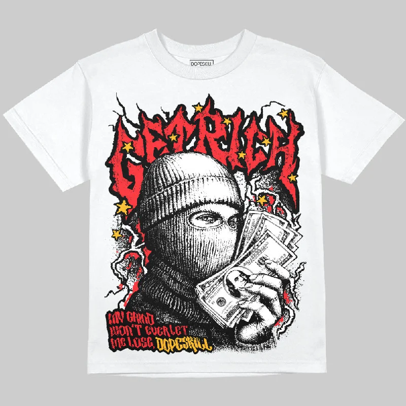 Horror T-Shirt-Red Collection DopeSkill Oversize Print T-Shirt Wealthy Graphic