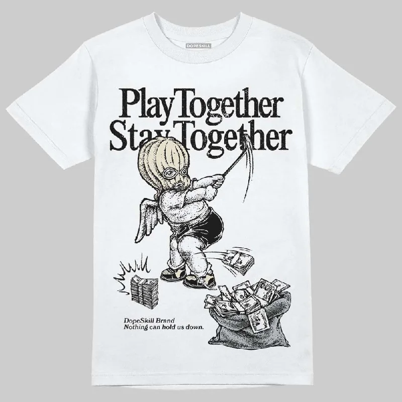 Color Block T-Shirt-Reverse Metallic 5s DopeSkill T-Shirt Play together, Stay together  Graphic