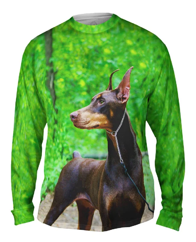 Adventure Long Sleeve-Doberman Pinscher Perfection