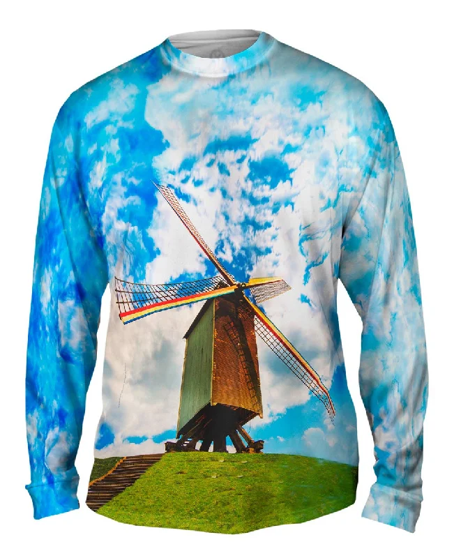 Travel Long Sleeve-Don Quixote Windmill