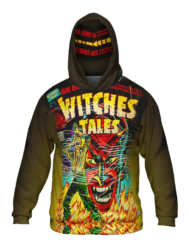 Lightweight Hoodie-Witch Tales Comic Retro