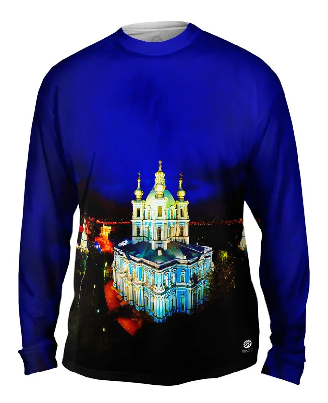 Monochrome Long Sleeve-Smolniye Monastery Russia