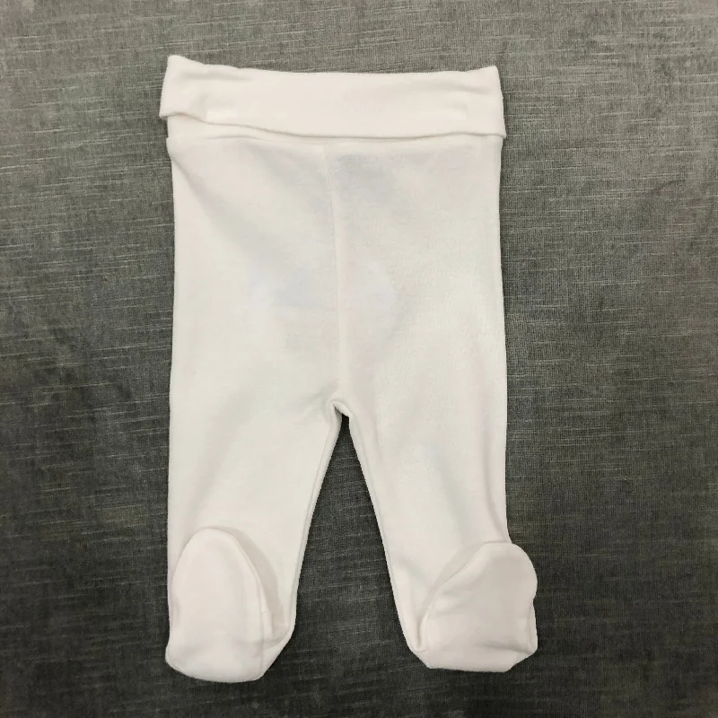 Cuffed Pants-Zero2Three Snow White Footed Pants