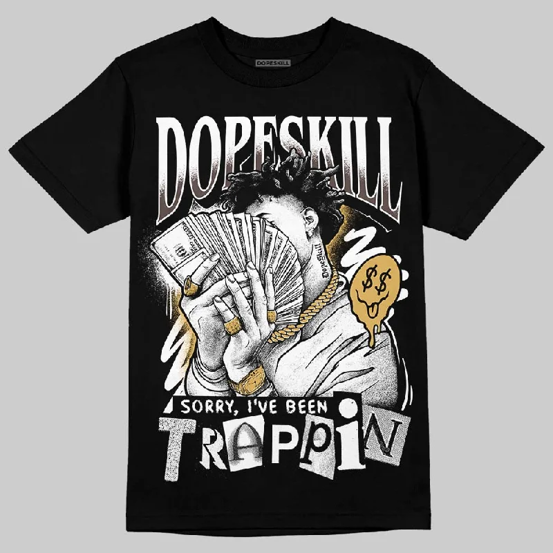 Yoga T-Shirt-Samba OG Core Black Gum DopeSkill T-Shirt Sorry I've Been Trappin Graphic