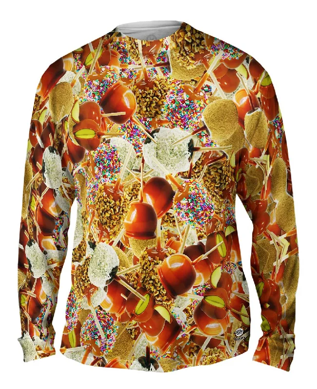 Loose Fit Long Sleeve-Carmel Apples Jumbo