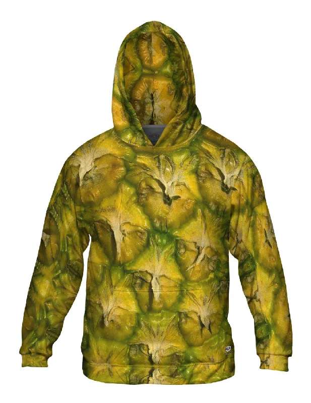 Multi Pocket Hoodie-Pineapple Surprise