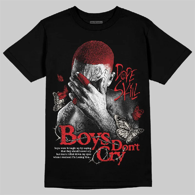 Horror T-Shirt-Samba OG Talchum Pack Scarlet DopeSkill T-Shirt Boys Don't Cry Graphic