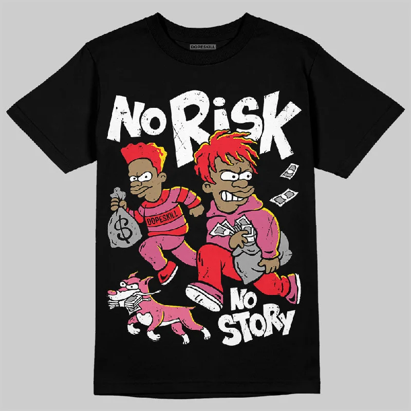 Skate T-Shirt-S - Serendipity Pro-X1 W DopeSkill T-Shirt No Risk No Story Graphic