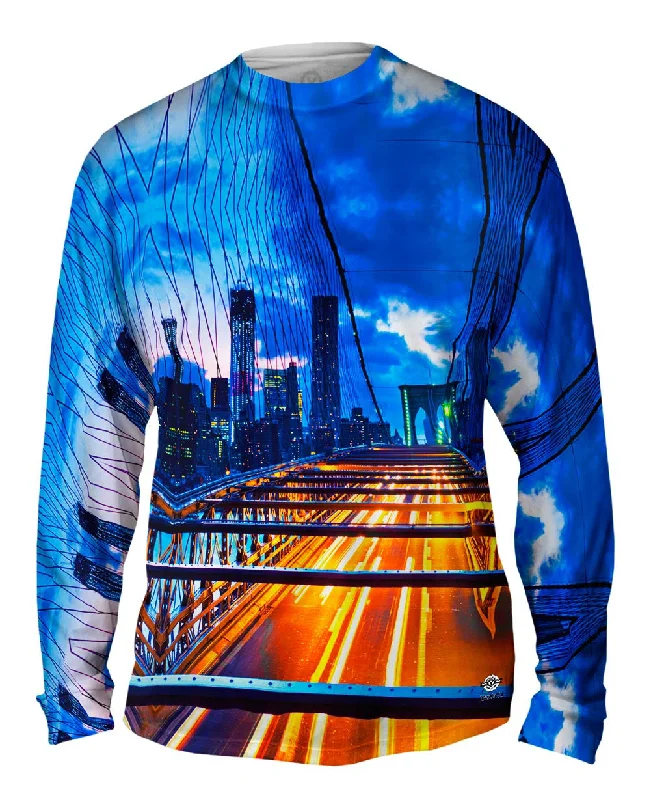 Gym Long Sleeve-Brooklyn Bridge Freedom Tower