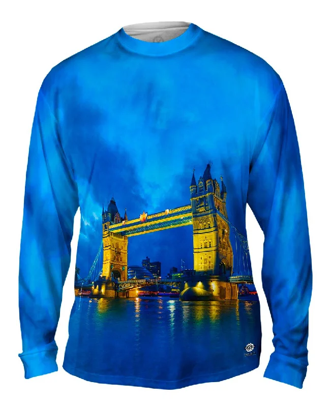 Autumn Long Sleeve-Tower Bridge London Twilight