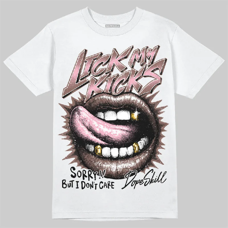 Signature T-Shirt-Campus 00s Dust Cargo Clear Pink DopeSkill T-Shirt Lick My Kicks Graphic