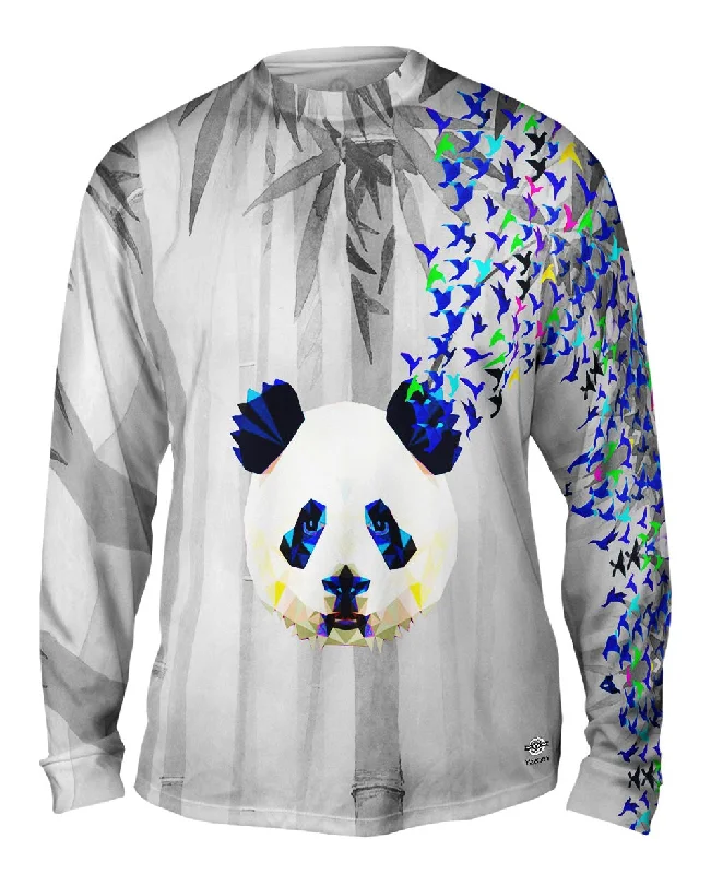 Vintage Long Sleeve-Panda No Fowl