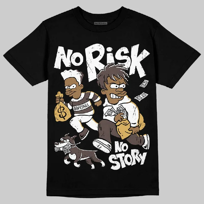 Layering T-Shirt-Samba OG Core Black Gum DopeSkill T-Shirt No Risk No Story Graphic