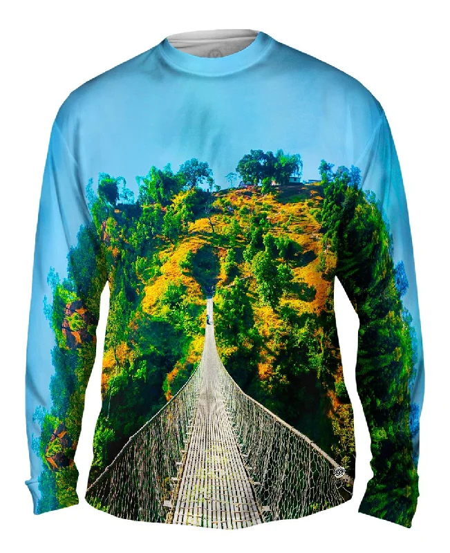 Layered Look Long Sleeve-Indiana Rope Bridge