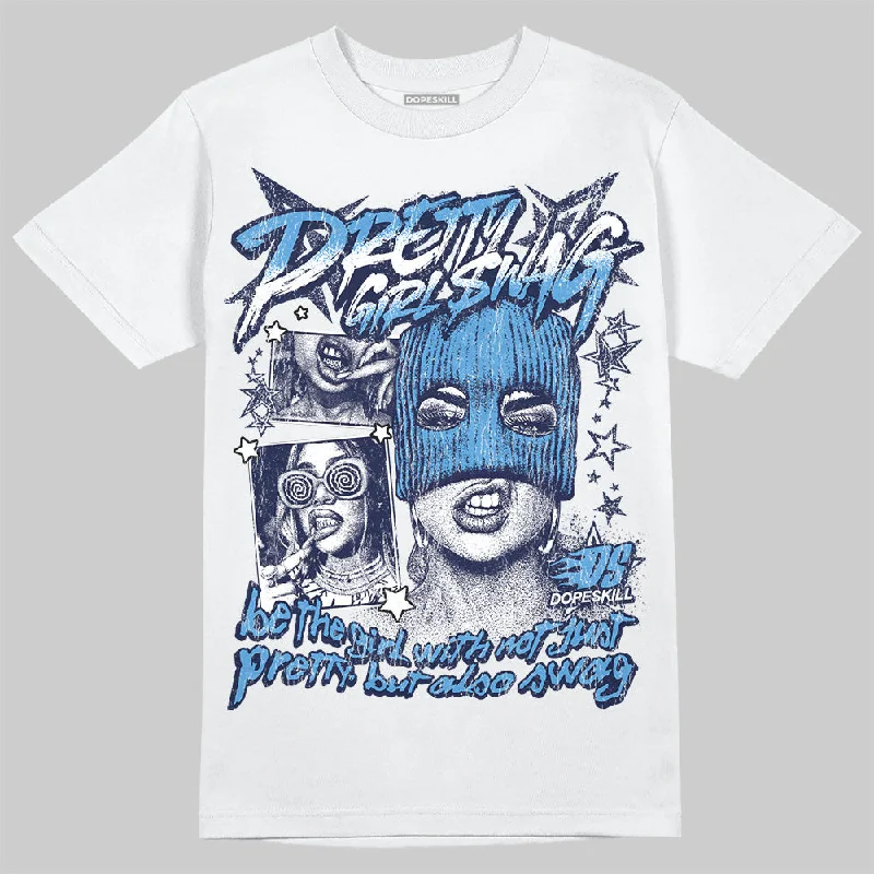 Artistic T-Shirt-Midnight Navy 3s DopeSkill T-Shirt Pretty Girl Swag Graphic