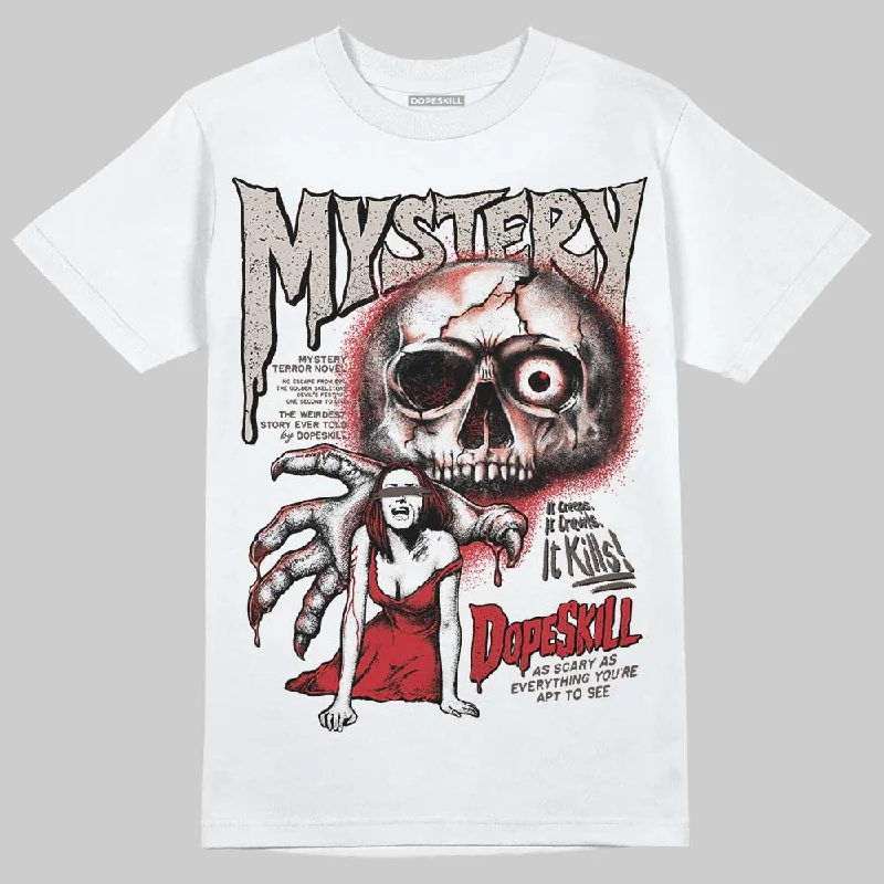 Graphic T-Shirt-Samba OG White Better Scarlet DopeSkill T-Shirt Mystery Ghostly Grasp Graphic