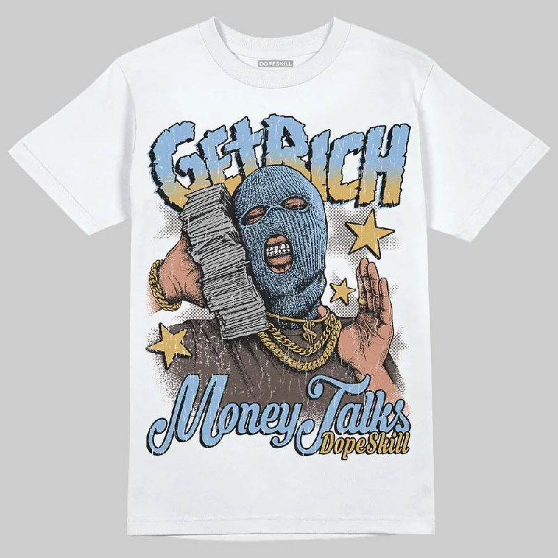 Trendy T-Shirt-Handball Spezial Light Blue DopeSkill T-Shirt Get Rich Graphic