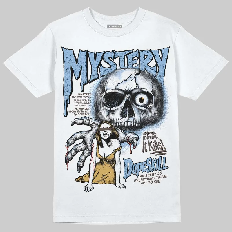 Custom Print T-Shirt-Handball Spezial Light Blue DopeSkill T-Shirt Mystery Ghostly Grasp Graphic