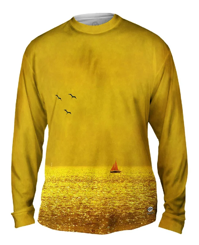 Cartoon Long Sleeve-Dorado En El Rio De La Plata