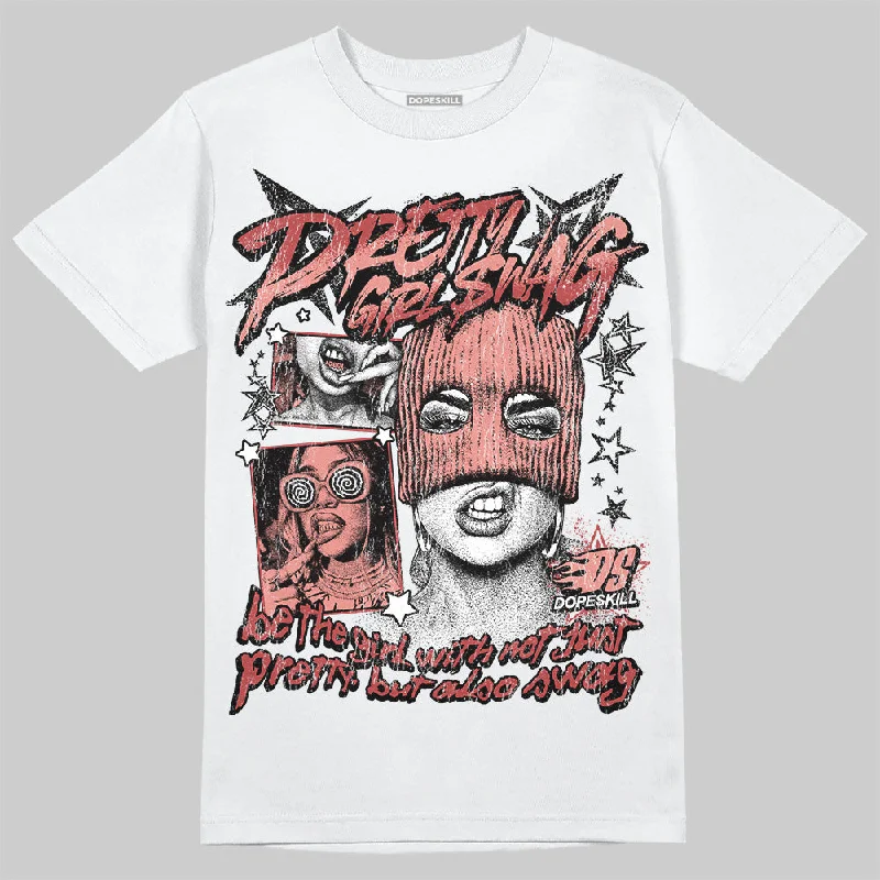 Neon T-Shirt-Dune Red 13s DopeSkill T-Shirt Pretty Girl Swag Graphic