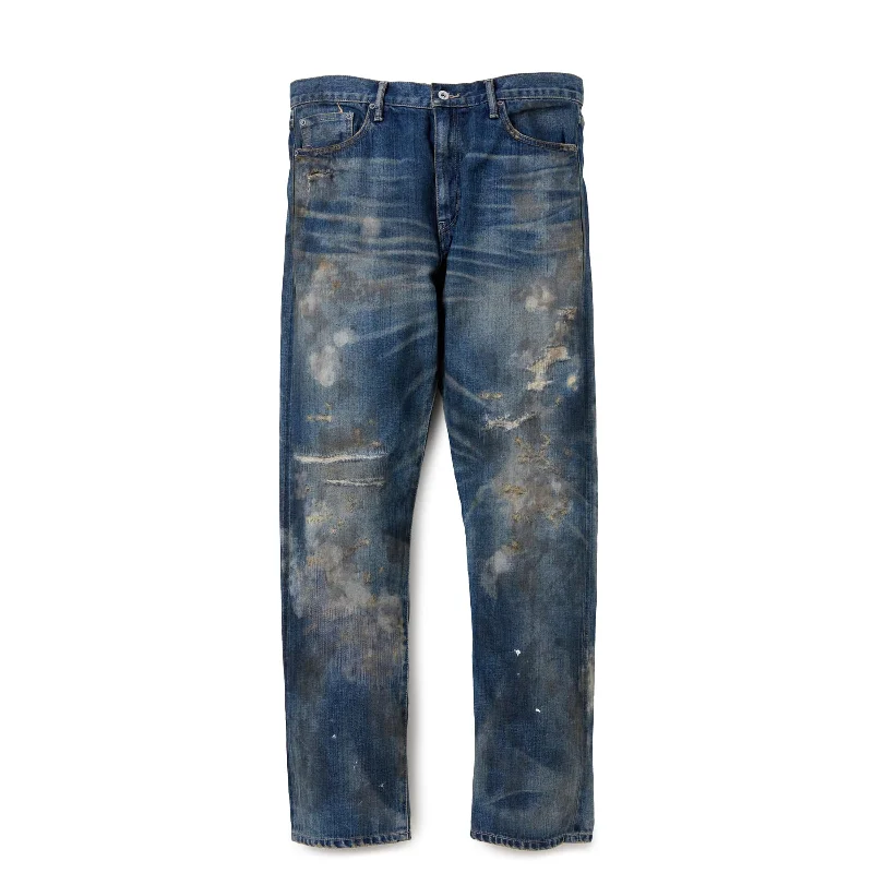 Athletic Pants-SAVAGE DENIM DP MID PANTS