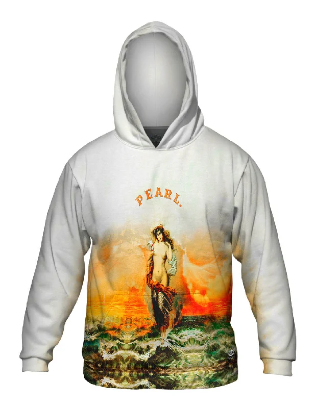 Short Sleeve Hoodie-Pearl Tobacco Label  - "Trialsanderrors" (1871)