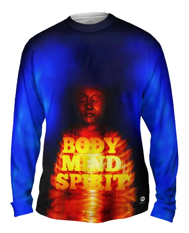 Trendy Long Sleeve-Yoga Buddha Wave Deity Shiva