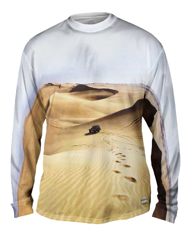 Embroidered Long Sleeve-Out On The Desert