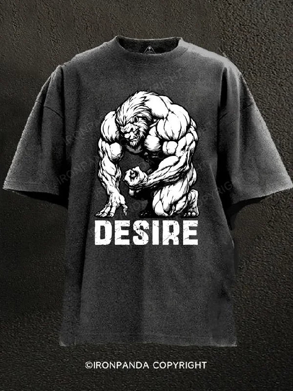 Cool T-Shirt-desire Washed Gym Shirt