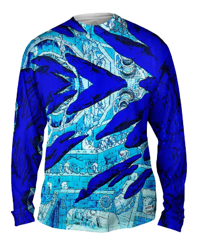 Winter Long Sleeve-Maze Of Men Graffiti Art Basel Miami 2013