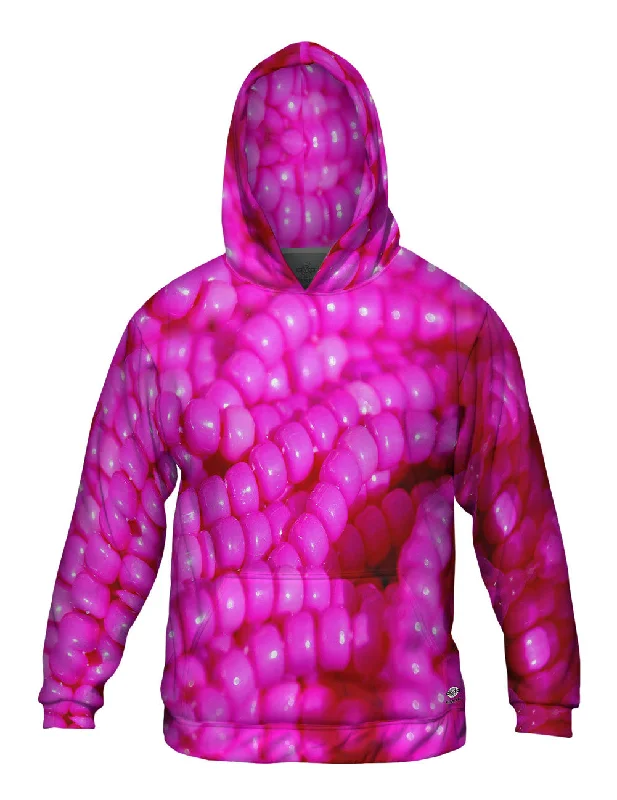 Workwear Hoodie-Pink Bling Beads