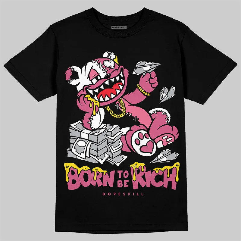 Slogan T-Shirt-S - Serendipity Pro-X1 W DopeSkill T-Shirt Born To Be Rich Graphic