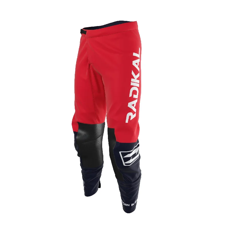 Sport Pants-Radikal MX FLUX RED-BLUE MX Pants