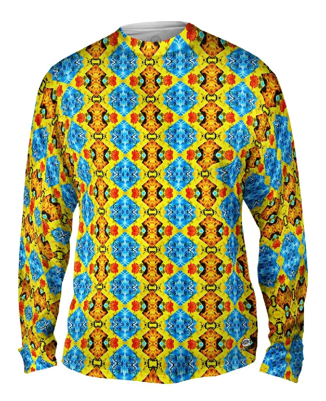 Bold Print Long Sleeve-Vibe With Me Pattern