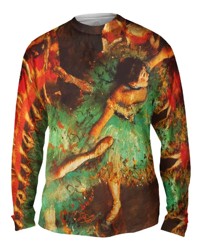 Sherpa Lined Long Sleeve-Edgar Degas - "The Green Dancer" (1879)