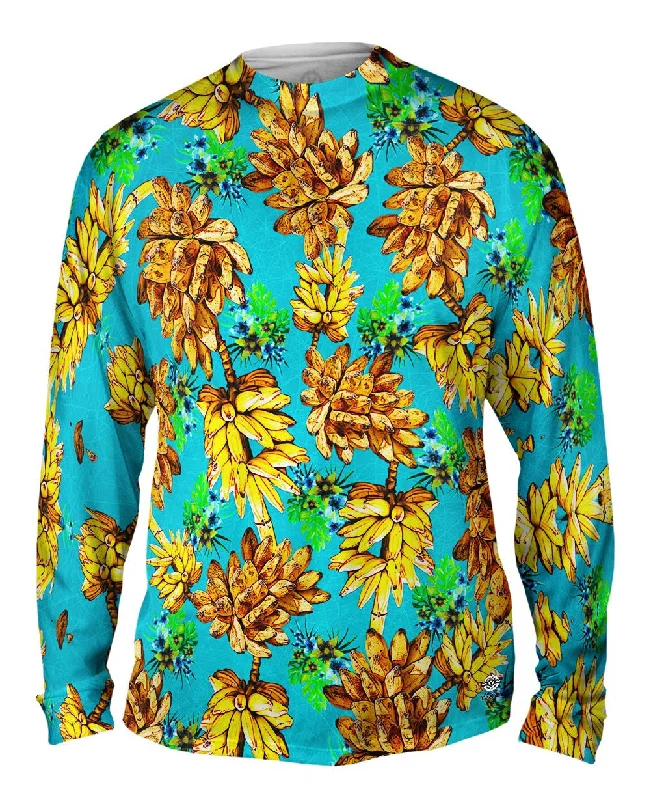 Essential Long Sleeve-Palm Beach Bananas