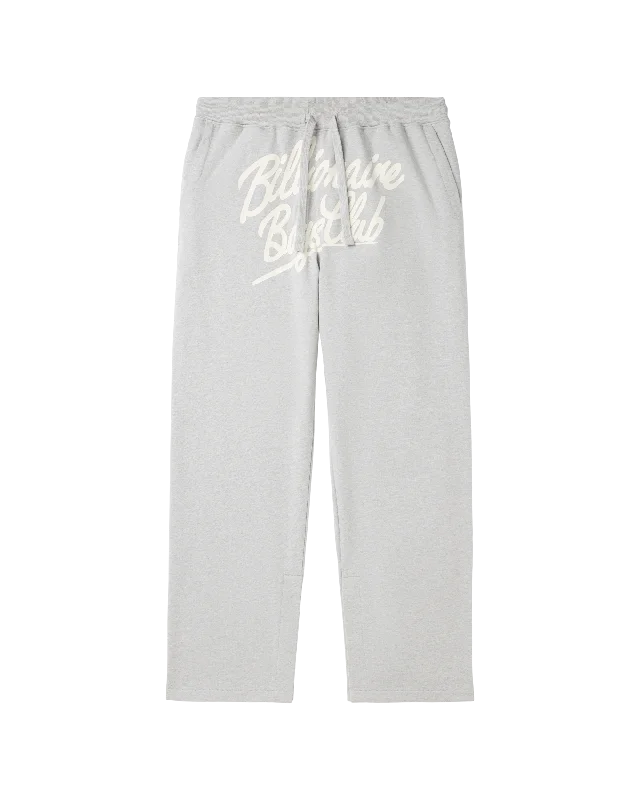 Button Fly Pants-Script Lounge Pants