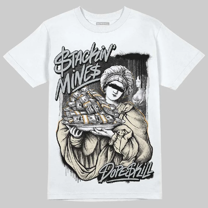 Adventure T-Shirt-Reverse Metallic 5s DopeSkill T-Shirt Stackin Mines Graphic