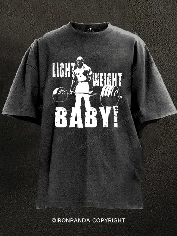 Urban Style T-Shirt-Light Weight Baby Washed Gym Shirt